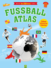 Fußball-Atlas mit über 250 Stickern für Kinder ab 6 Jahren