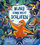 Nunu kann nicht schlafen - eine liebevoll erzählte Gutenachtgeschichte für Kinder ab 2 Jahren Cover
