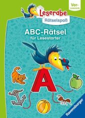 Ravensburger Leserabe Rätselspaß - Abc-Rätsel für Lesestarter ab 5 Jahren - Vor-Lesestufe