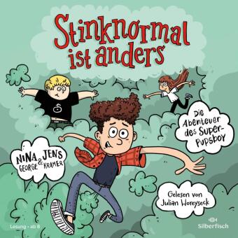 Die Abenteuer des Super-Pupsboy 1: Stinknormal ist anders, 2 Audio-CD
