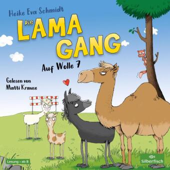 Die Lama-Gang. Mit Herz & Spucke 2: Auf Wolle 7, 2 Audio-CD 