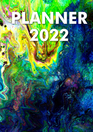 Kalender 2022 A5 - Schöner Terminplaner 1 Taschenkalender 2022 I Planner 2022 A5 