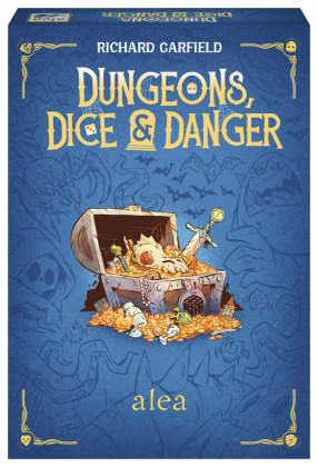 Ravensburger 27270 - Dungeons, Dice and Danger, alea Strategiespiel, Würfelspiel für Erwachsene, Roll & Write Spiel ab 1 