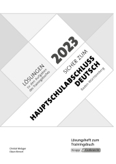 Sicher zum Hauptschulabschluss Deutsch Baden-Württemberg 2023 und 2024, m. 1 Online-Zugang