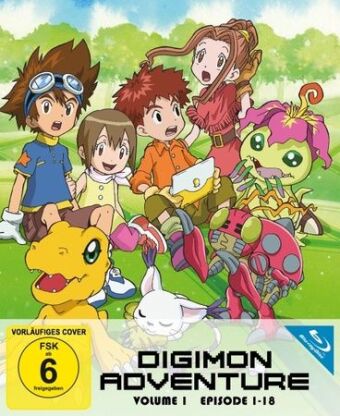 Digimon Adventure.Staffel 1.1, 2 Blu-ray 