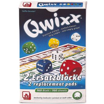 Qwixx - Natureline - Ersatzblöcke