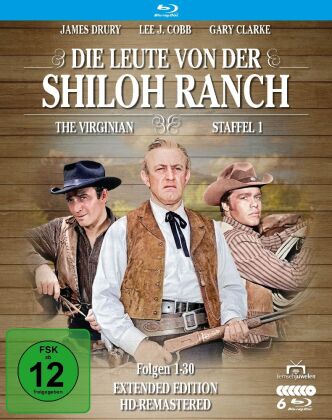 Die Leute von der Shiloh Ranch, 5 Blu-ray (The Virginian: Extended Edition, HD-Remastered) 