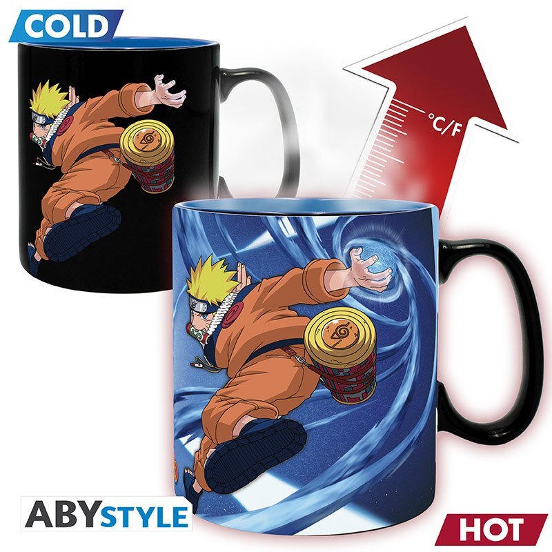 ABYstyle - Naruto - Naruto & Sasuke 460 ml Thermo-Tasse