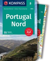 KOMPASS Wanderführer Portugal Nord, 55 Touren mit Extra-Tourenkarte