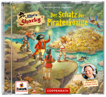 CD Hörspiel: Käpt'n Sharky - Der Schatz der Piratenkönige, Audio-CD