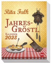 Rita Falk Jahres-Gröstl Tagesabreißkalender 2023. Abreiß-Kalender für alle Eberhofer-Fans. Tischkalender 2023 mit lustig