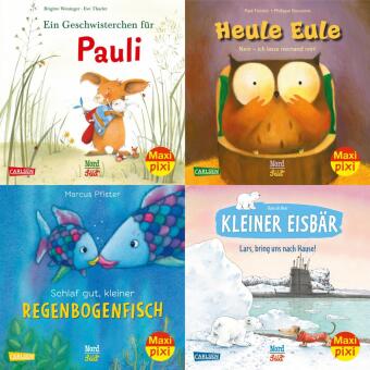 Maxi-Pixi-4er-Set 79: Bilderbuch-Stars bei Maxi Pixi (4x1 Exemplar), 4 Teile