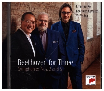 Beethoven for Three: Symphonies Nos. 2 and 5, 1 Audio-CD