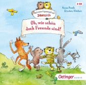 Nach einer Figurenwelt von Janosch. Oh, wie schön doch Freunde sind!, 2 Audio-CD Cover