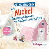Als Michel "Das große Aufräumen von Katthult" veranstaltete, 1 Audio-CD Cover