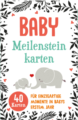 Baby-Meilensteinkarten. Die Fotokartenbox für Babys erstes Lebensjahr