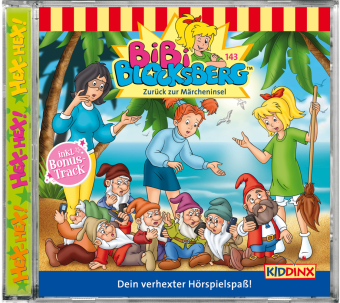 Bibi Blocksberg - Zurück zur Märcheninsel, 1 Audio-CD, 1 Audio-CD