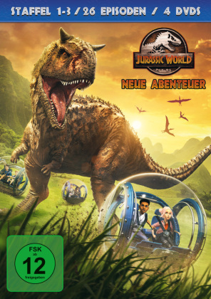Jurassic World - Neue Abenteuer, 4 DVD 