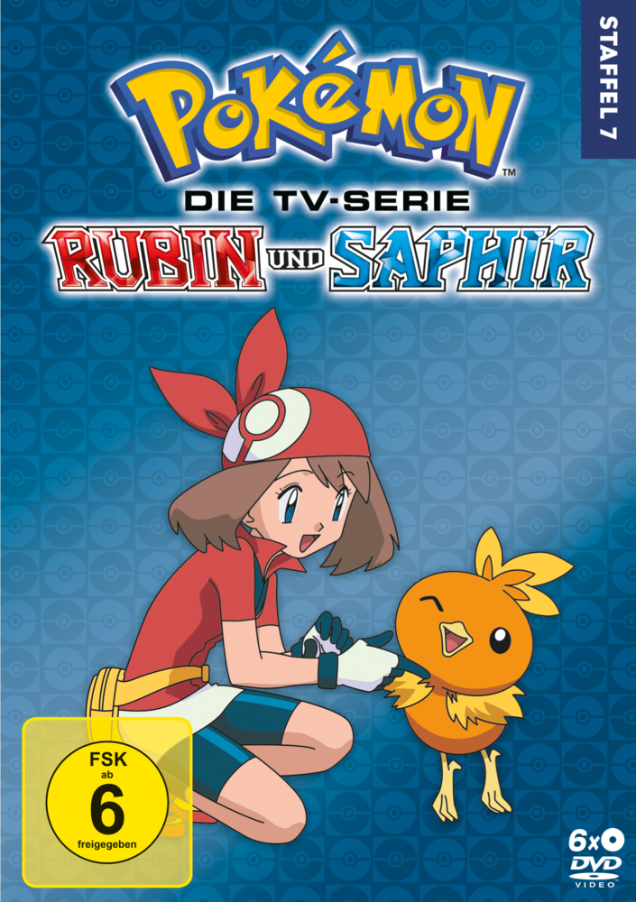 Pokémon - Die TV-Serie: Rubin und Saphir, 6 DVDs, Staffel.7