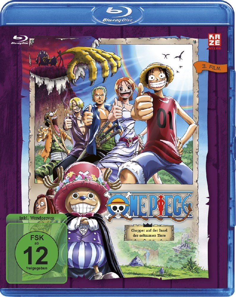 One Piece - 3.Film: Chopper auf der Insel der seltsamen Tiere, 1 Blu-ray