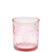 Glaswindlicht Kirschblüte, klein, transparent-rosa