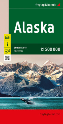 Alaska, Straßenkarte 1:1.500.000, freytag & berndt