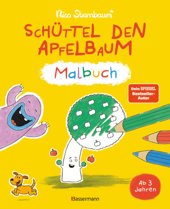 Cover des Artikels 'Schüttel den Apfelbaum - Malbuch'