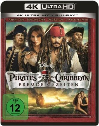 Pirates of the Caribbean - Fremde Gezeiten 4K, 1 UHD-Blu-ray + 1 Blu-ray