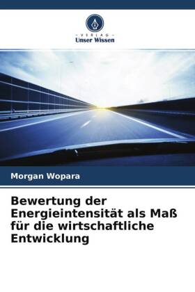 Bewertung der Energieintensität als Maß für die wirtschaftliche Entwicklung 