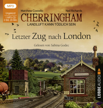 Cherringham - Letzter Zug nach London, 1 Audio-CD, 1 MP3
