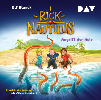 Rick Nautilus - Teil 7: Angriff der Haie, 2 Audio-CD