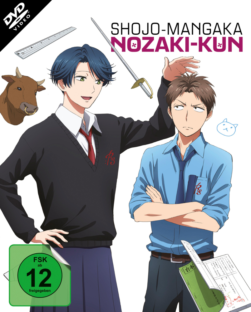 Shojo-Mangaka Nozaki-Kun, 1 DVD, Vol.2