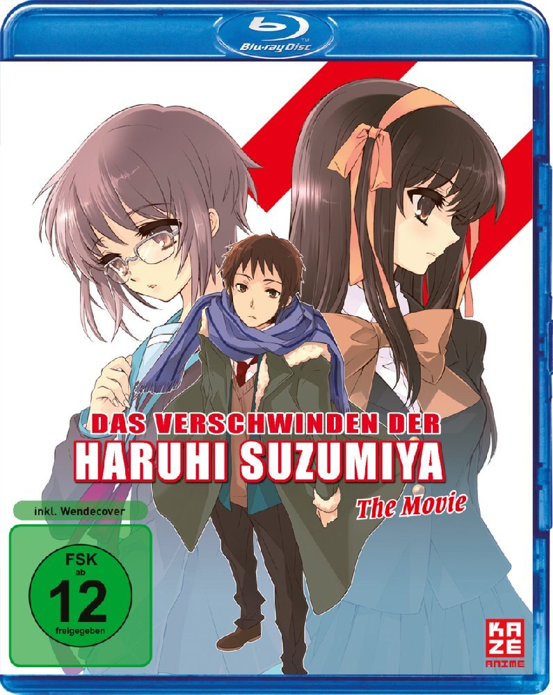 Das Verschwinden der Haruhi Suzumiya - Der Film, 1 Blu-ray
