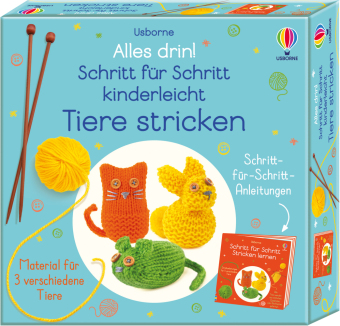 Alles drin! Schritt für Schritt kinderleicht Tiere stricken