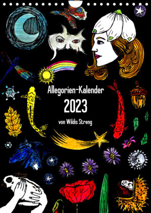 Allegorien-Kalender (Wandkalender 2023 DIN A4 hoch) 