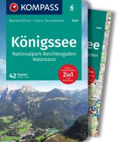 KOMPASS Wanderführer Königssee, Nationalpark Berchtesgaden, Watzmann, 42 Touren mit Extra-Tourenkarte