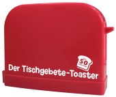 Der Tischgebete-Toaster Cover