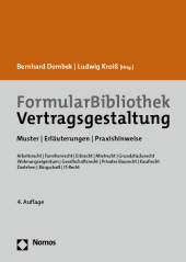FormularBibliothek Vertragsgestaltung, m. 1 Buch, m. 1 Online-Zugang