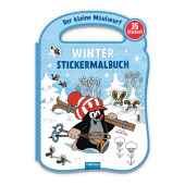Trötsch Der kleine Maulwurf Winter-Stickermalbuch