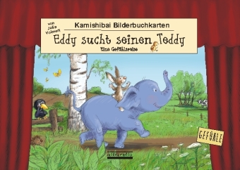 Eddy sucht seinen Teddy - Kamishibai-Bilderbuchkarten