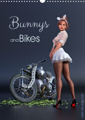 Bunnys and Bikes (Wandkalender 2023 DIN A3 hoch)
