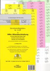 DürckheimRegister® BiBu-BilanzSteuerrecht - Wichtige Gesetze OHNE Stichworte für deine AO-AktG-BGB-EStG-EStR-GmbHG-HGB-