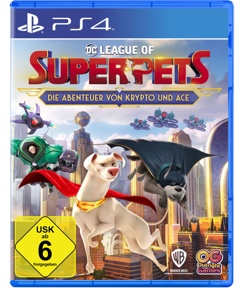 DC League of Super-Pets, 1 PS4-Blu-ray Disc