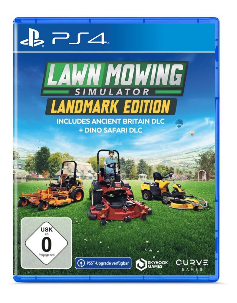 Lawn Mowing Simulator, 1 PS4-Blu-ray Disc (Landmark Edition)