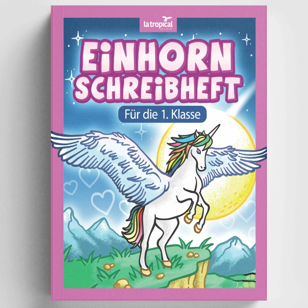 Einhorn Schreibheft für die 1. Klasse - Michaelsbund