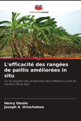 L'efficacité des rangées de paillis améliorées in situ