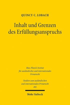 Inhalt und Grenzen des Erfüllungsanspruchs