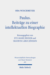 Paulus: Beiträge zu einer intellektuellen Biographie