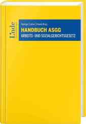 Handbuch ASGG | Arbeits- und Sozialgerichtsgesetz