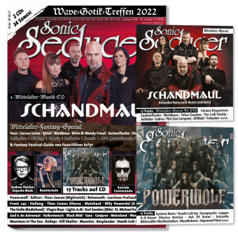 Sonic Seducer 07-08/2022 + 2 Audio-CDs